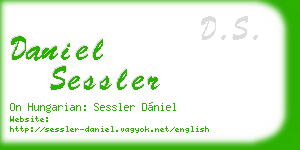 daniel sessler business card